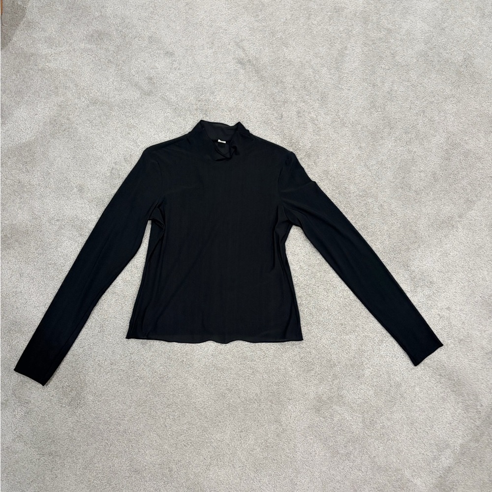 ALO Yoga Black Long Sleeve Top
